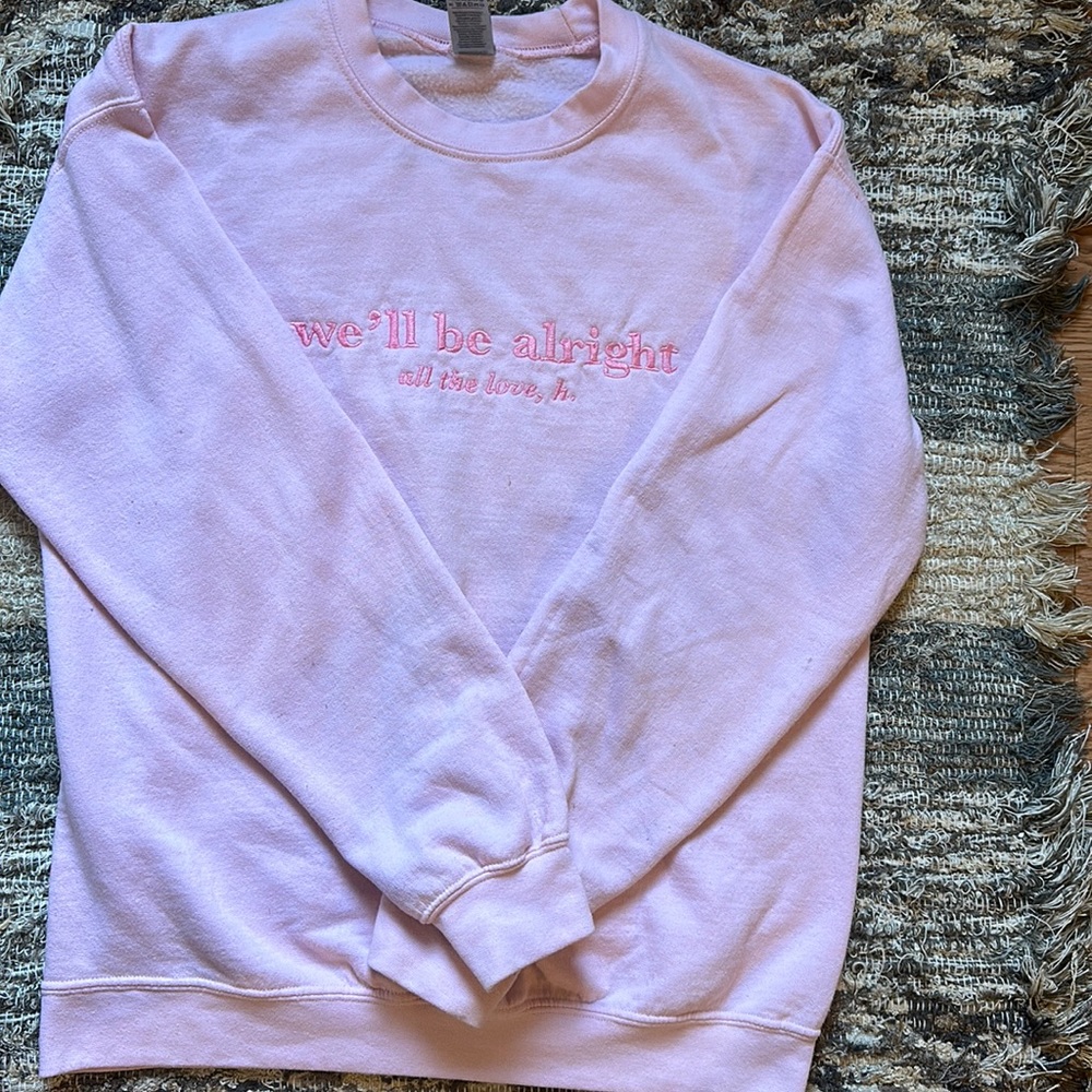 Pink Harry Styles Crewneck